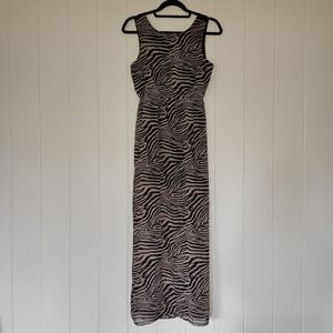 Forever 21 Animal Print Maxi Dress